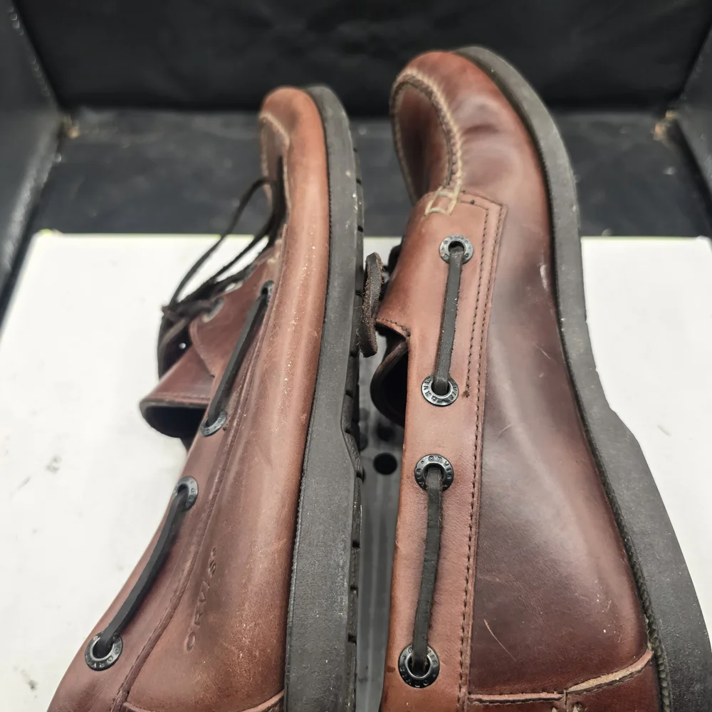 Orvis Men's Brown‎ Leather Loafers